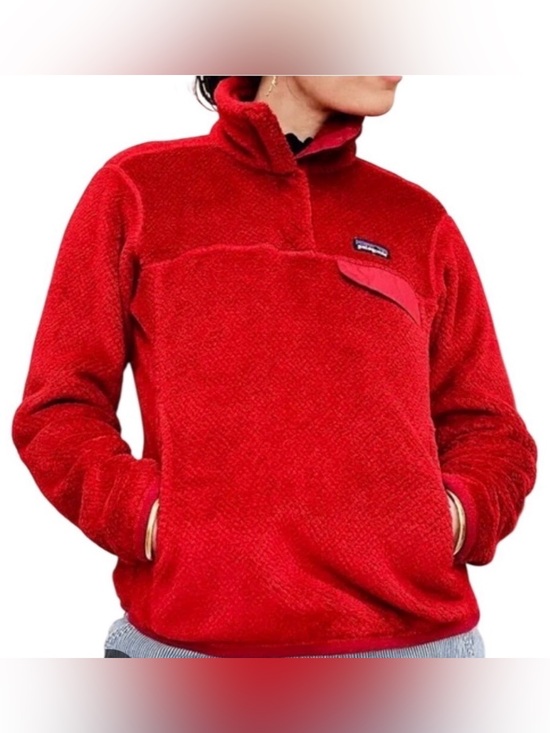 Patagonia Jackets & Blazers - Patagonia Re-tool Snap T Pullover in Maraschino - Size M